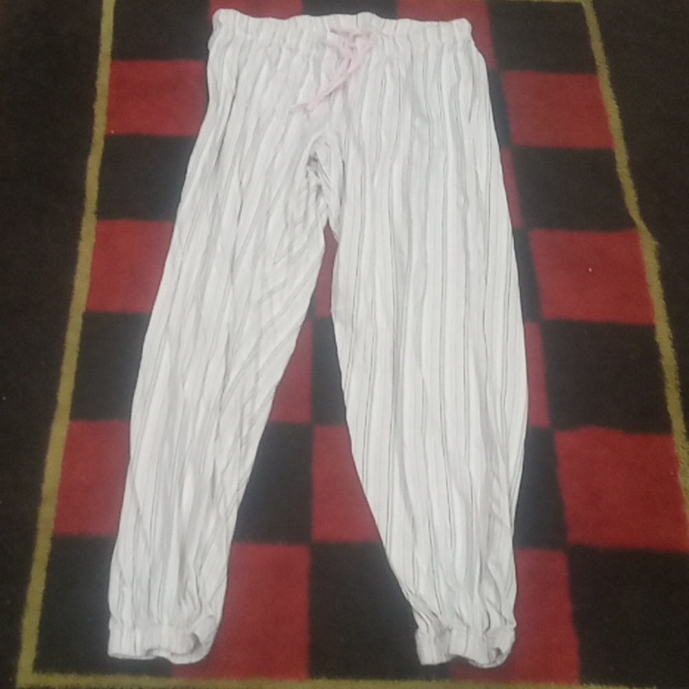 La Vie en rose striped pants (M)